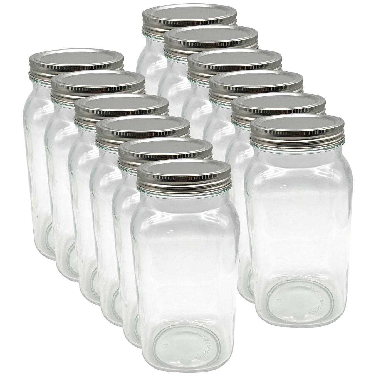 12 Pack: Half Gallon Glass Jar by Ashland®